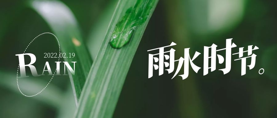 雨水 ▎每一滴，都在孕育一場成長和豐收